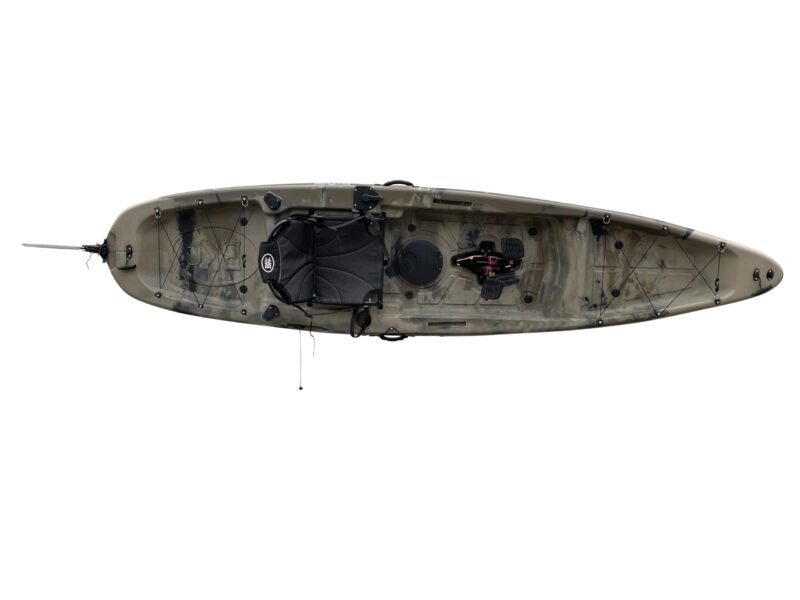 Brooklyn 12.0 Single Pedal Kayak Sit On Top Fishing Kayak - Image 19