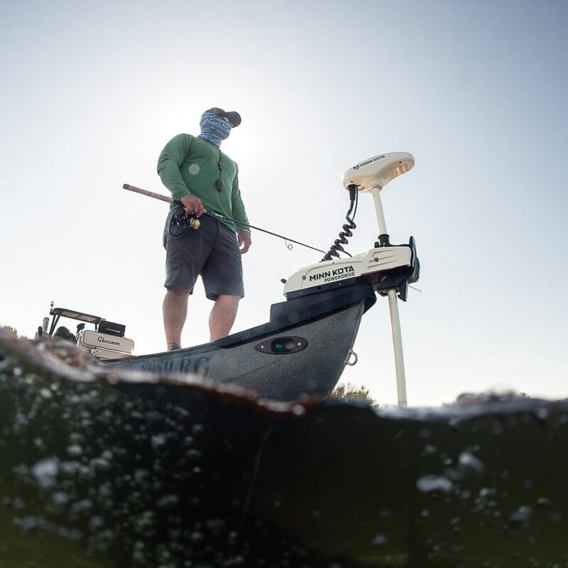Minn Kota 1363586 Riptide PowerDrive Bow-Mount Trolling Motor with Wireless Remote, 70 Lb. Thrust, 54 in. Shaft, Saltwater - Image 6