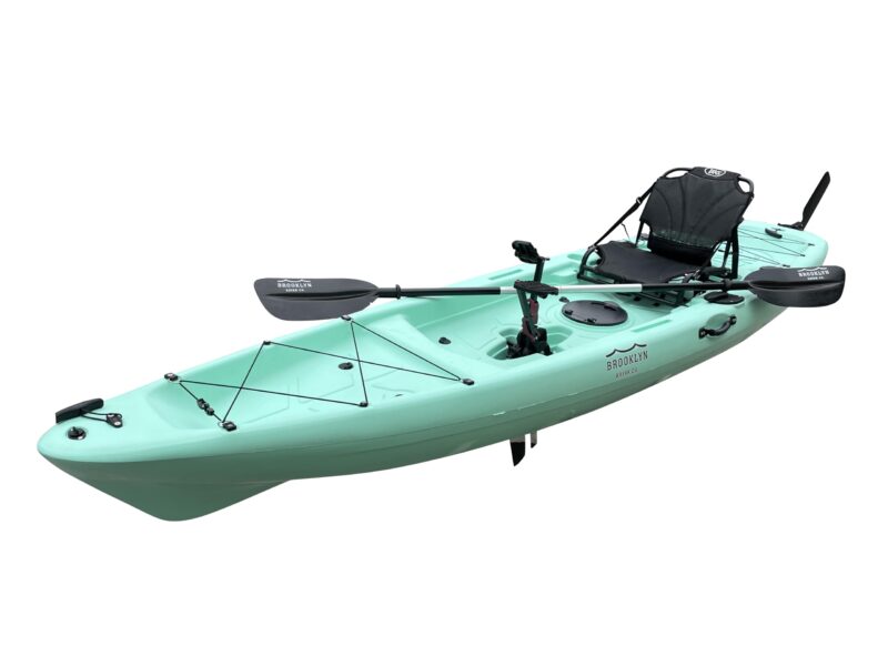Brooklyn 12.0 Single Pedal Kayak Sit On Top Fishing Kayak - Image 2