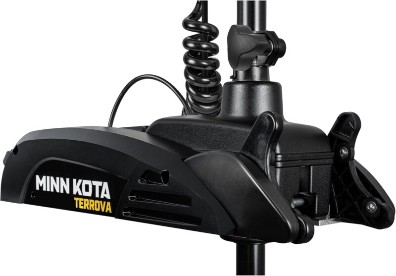 Minn Kota 1358356 Terrova Bow-Mount Electric Trolling Motor with Spot-Lock, Dual Spectrum Chirp Sonar, Wireless Remote, 55 Lb. Thrust, 54 in. Shaft, Freshwater - Image 3