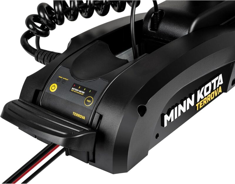 Minn Kota 1358355 Terrova Bow-Mount Electric Trolling Motor with Spot-Lock, Dual Spectrum Chirp Sonar, Wireless Remote, 55 Lb. Thrust, 45 in. Shaft, Freshwater - Image 6